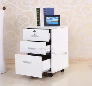 Office Cabinet: 3-Drawer Pedestrian Cabinet