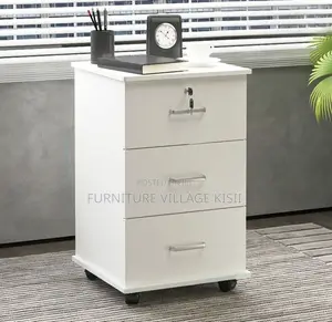 Office Cabinet: 3-Drawer Pedestrian Cabinet