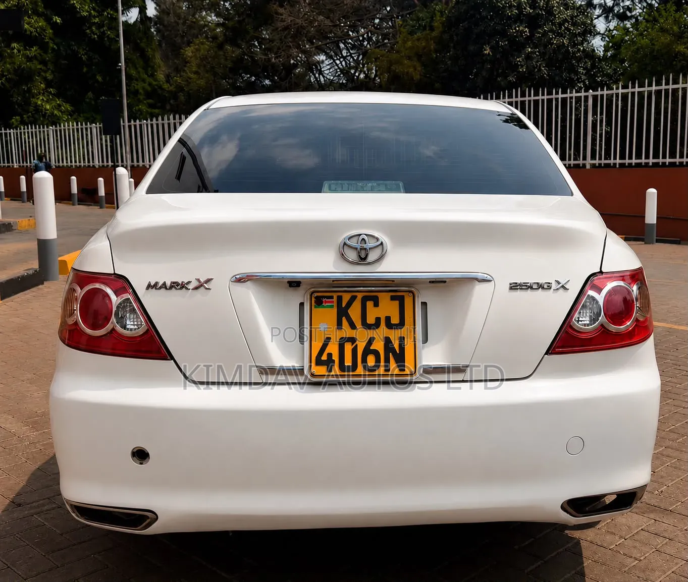 Toyota Mark X 2009 White