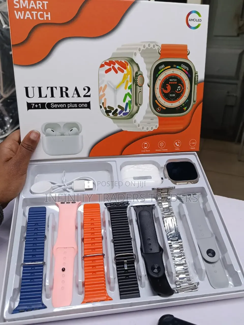 Smart Watch Ultra 7 Strap + 1 Smart Watch