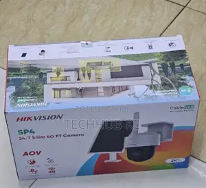 Hikvision 4G Solar PTZ CCTV Camera + With SIM Card