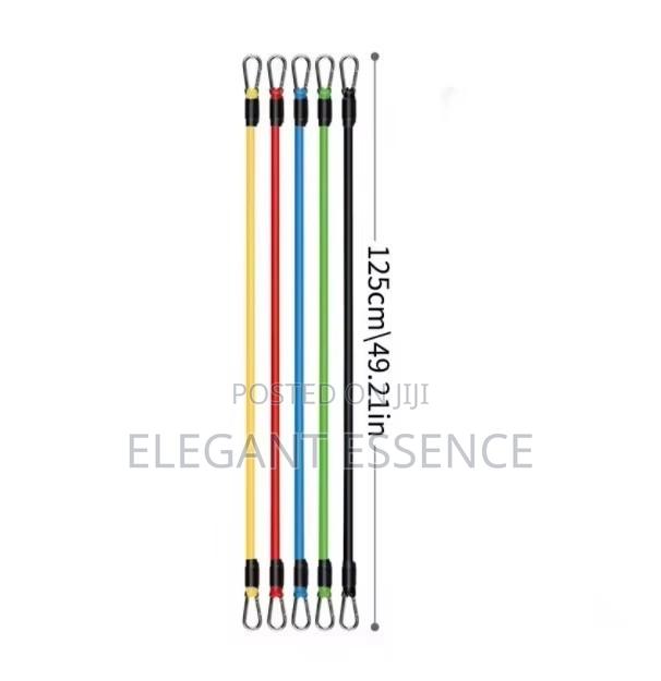 11pcs/Set Pull Rope, Resistance Bands, - thumbnail 3