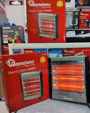 Electric 3-Bar Quartz Heater – Rm/729