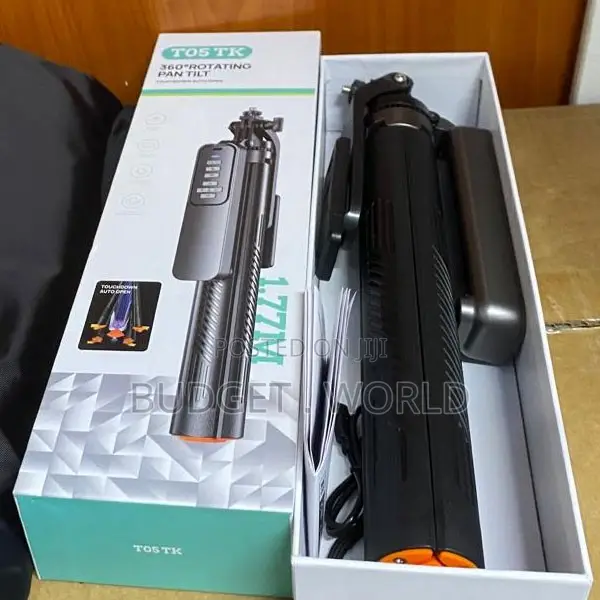 T05 360° Rotating Selfie Stick Tripod