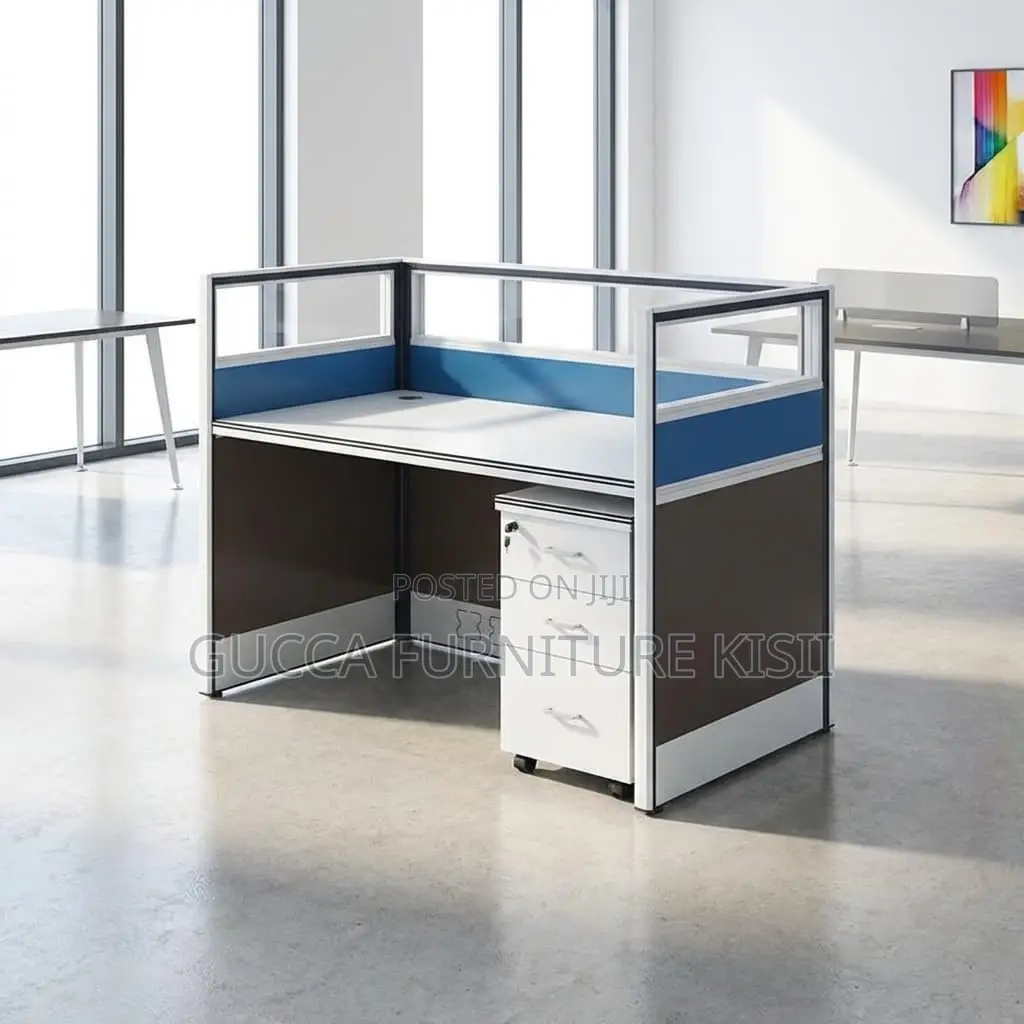 Workstation; 1-Way Cyber/Office Workstation