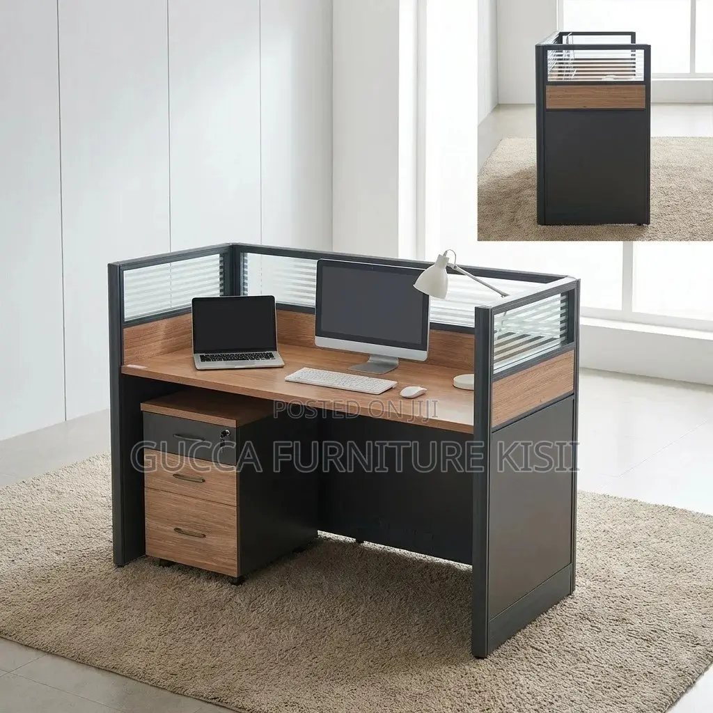 Workstation; 1-Way Cyber/Office Workstation