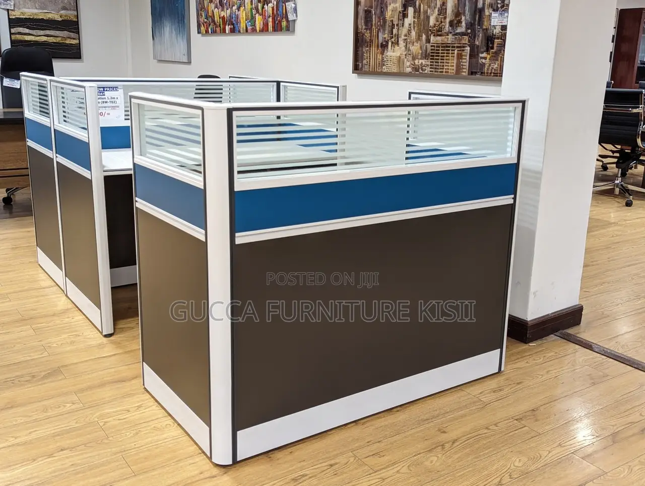 Workstation; 1-Way Cyber/Office Workstation