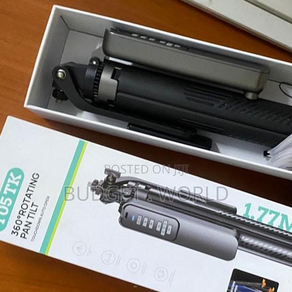 T05 360 Degree Rotating Phone Selfie Stick Tripod