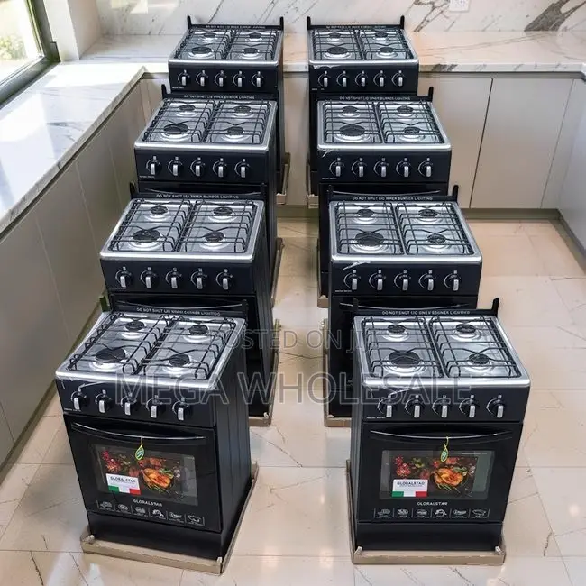 Factory Direct Prices 4 Gas Full Gas Burners Free Standing Cookers
