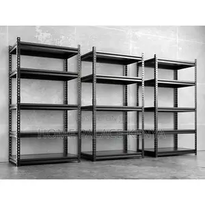 Shelving Unit; Modern Heavy Duty Steel Shelving Unit for Home