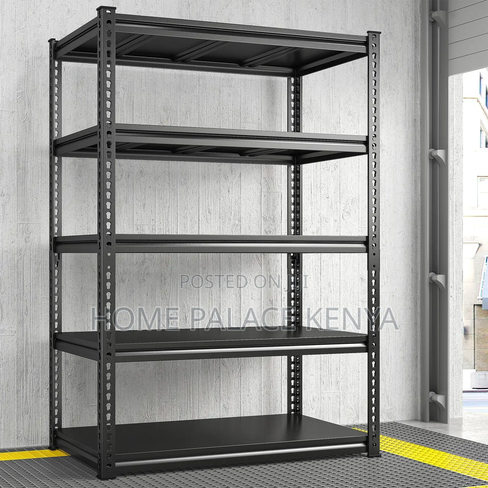 Shelving Unit; Modern Heavy Duty Steel Shelving Unit for Home