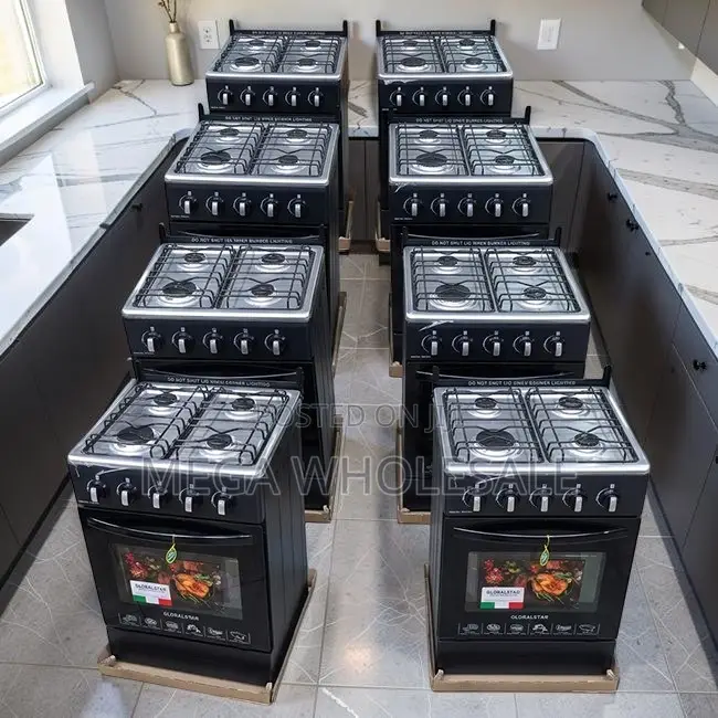 Direct Factory Prices 4 Gas Full Gas Burners Free Standing Cookers