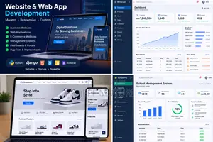 Professional Website Web Application Development