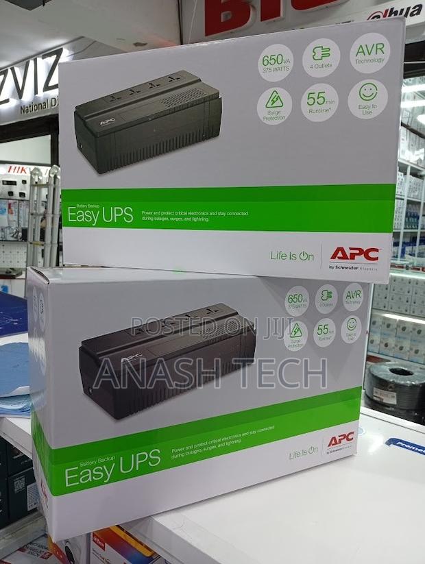 APC 650VA UPS Backup Power Supply