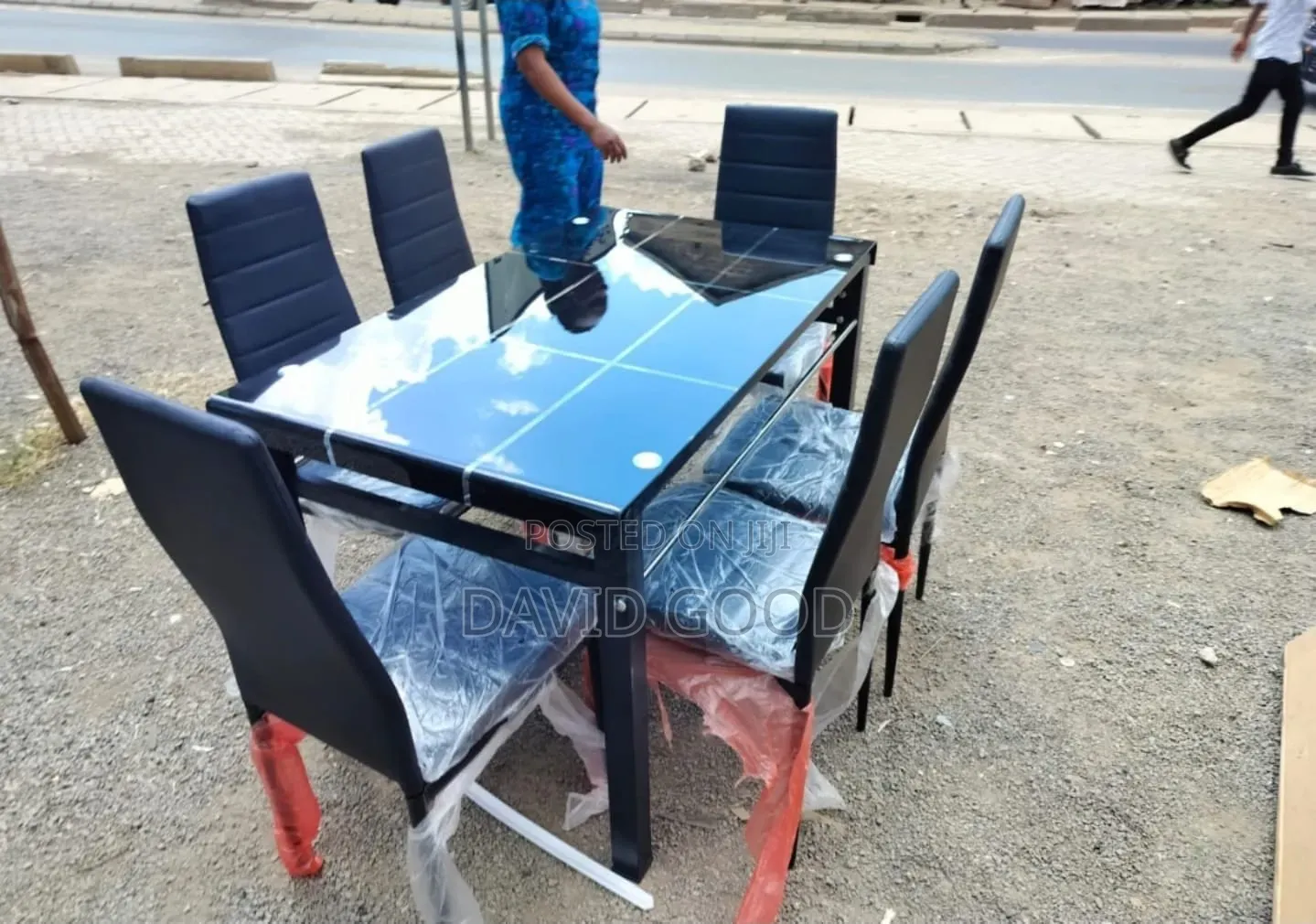Black Dining Table