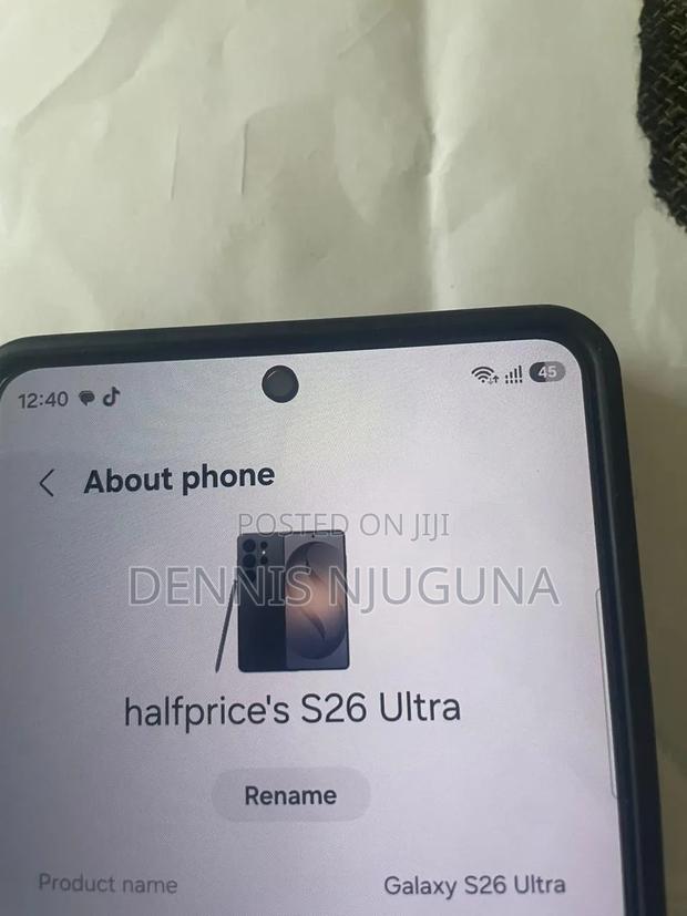 Samsung Galaxy S26 Ultra 5G 256 GB Black - thumbnail 3