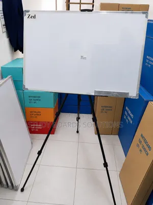 Portable 90cm × 60cm Whiteboard With a Sturdy Tripod Stand
