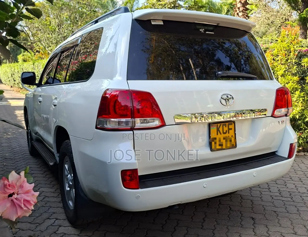 Toyota Land Cruiser 2008 White