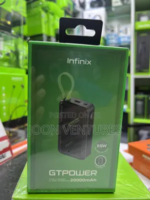 Infinix GT 20000mah 55w Portable Fast Charging Powerbank