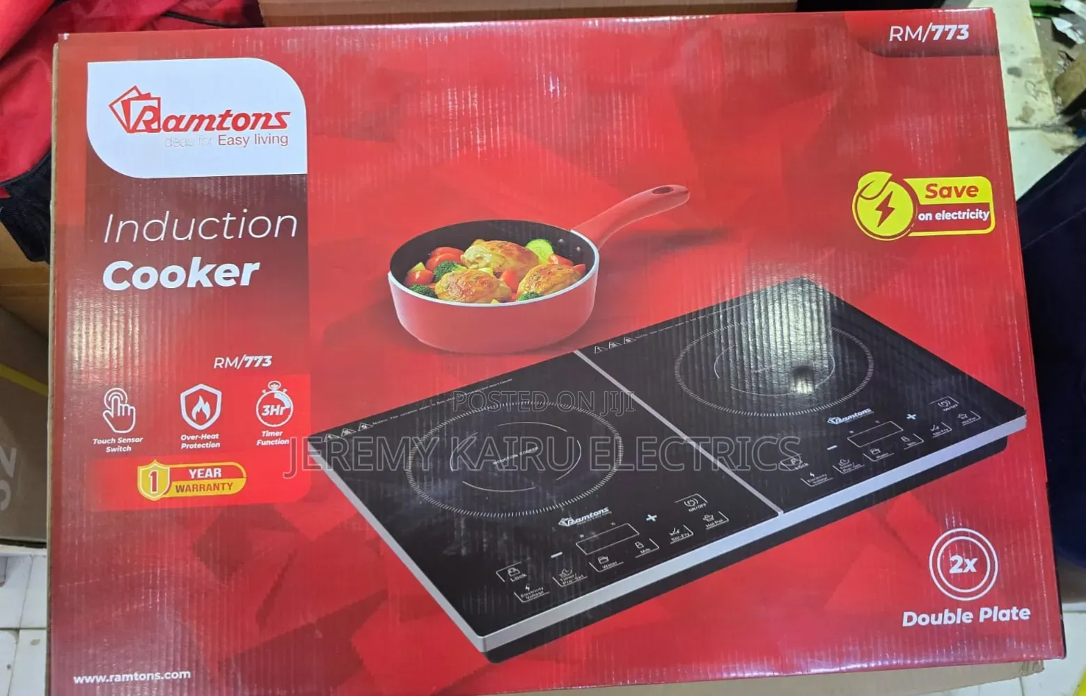 Ramptoms Double Induction Cooker