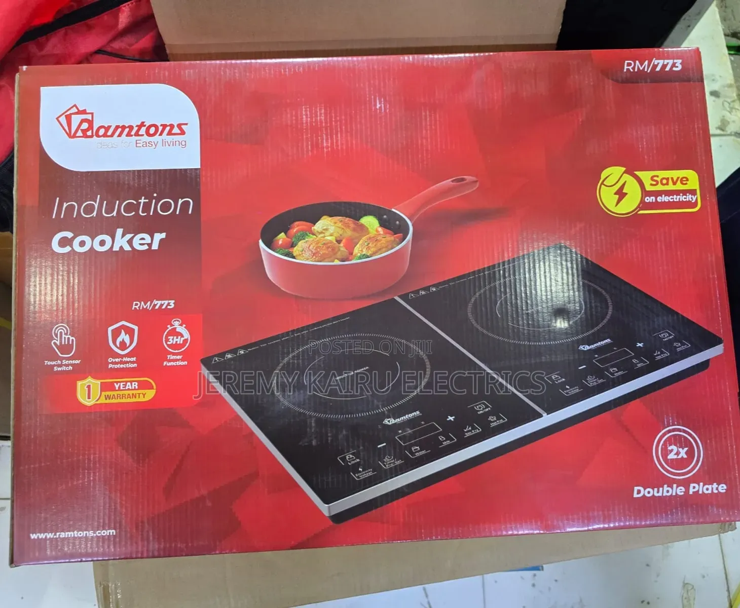 Ramptoms Double Induction Cooker