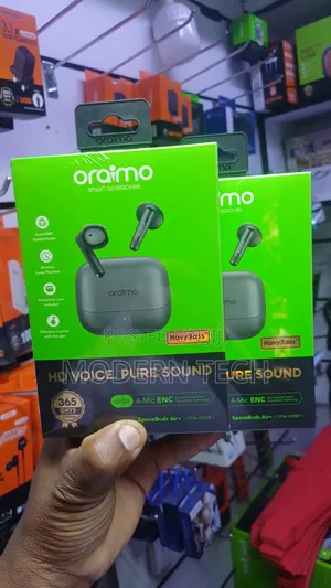 Oraimo SpaceBuds Air+ Oraimo SpaceBuds Air+ Earbuds 4 Mic ENC