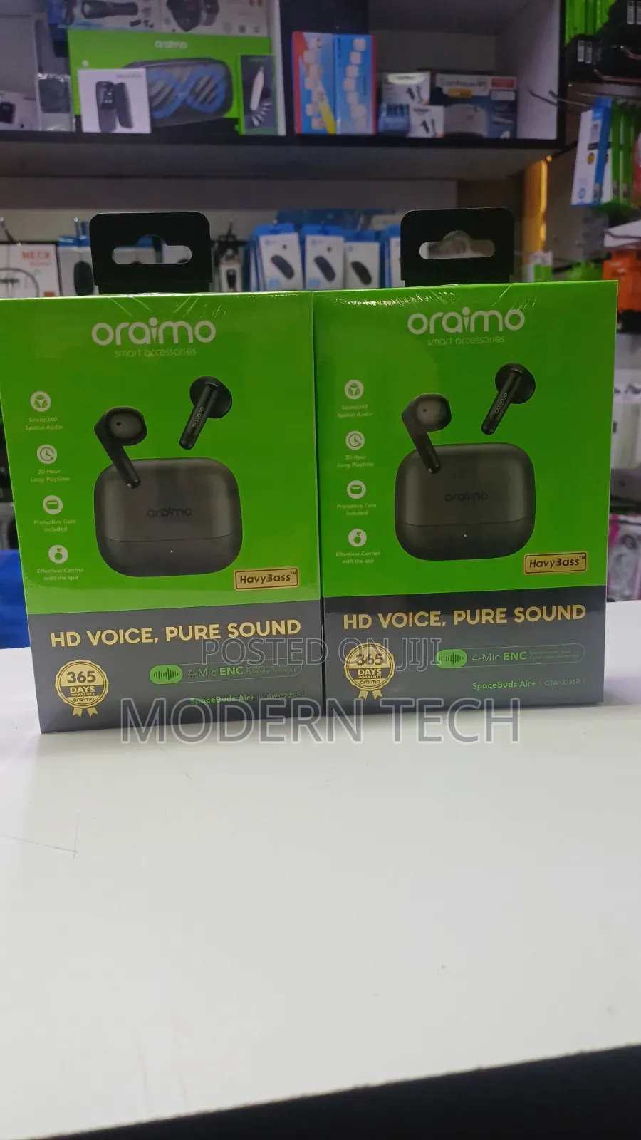 Oraimo Spacebuds Air+ Otw323sp Eaebuds