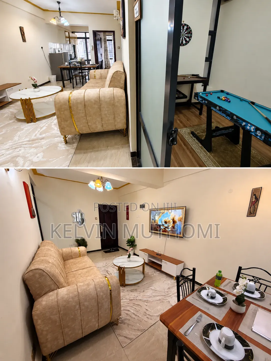 1 Bedroom 1br With Private Gameroom Airbnb Kilimani Hurlingham