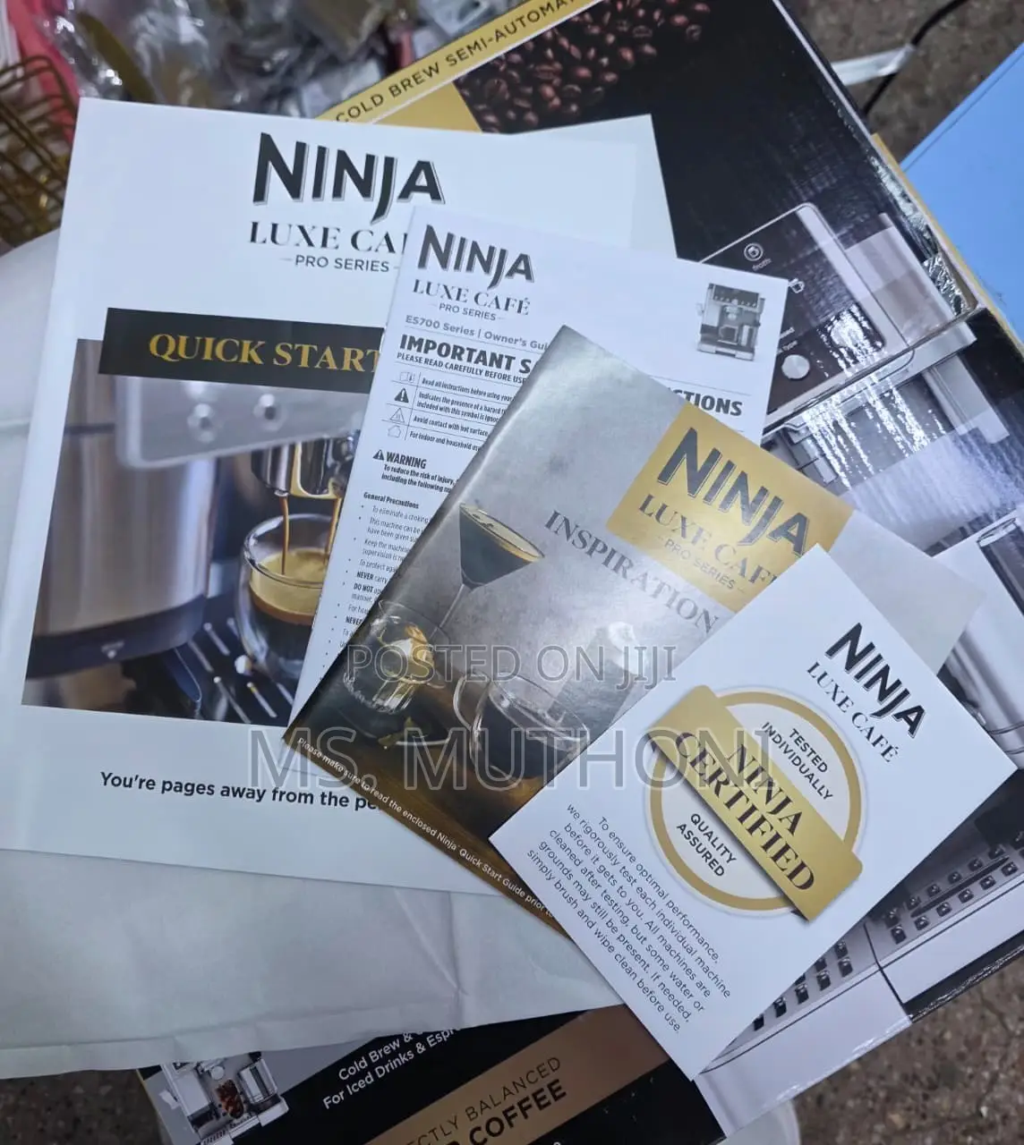  *Ninja Luxe Café Pro Series*