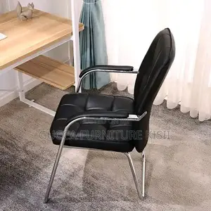 Office Chair; Executive Leather Visitors Chair