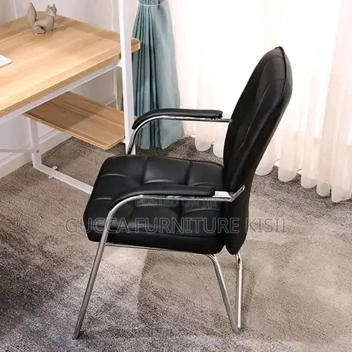 Office Chair; Executive Leather Visitors Chair