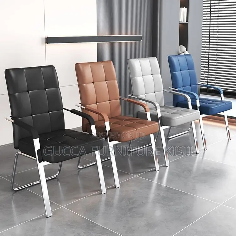 Office Chair; Executive Leather Visitors Chair