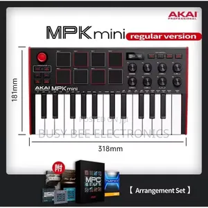 Original AKAI Professional MPK Mini MK3 - 25 Key USB MIDI Keyboard