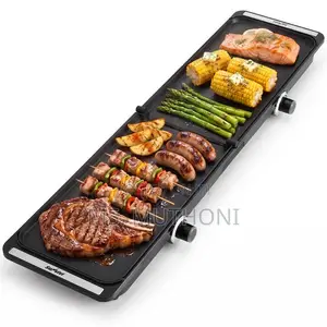 DSP Dual Zone Cooking Foldable Electric BBQ Grill (84cm)
