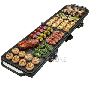DSP Dual Zone Cooking Foldable Electric BBQ Grill (84cm)