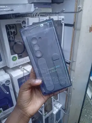 Gray Case for the Samsung Galaxy Z Fold6 Features Hand Strap
