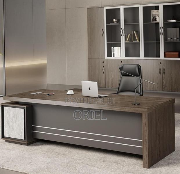 Office Desk : 1.6M Corporate Office Manager Desk - thumbnail 2