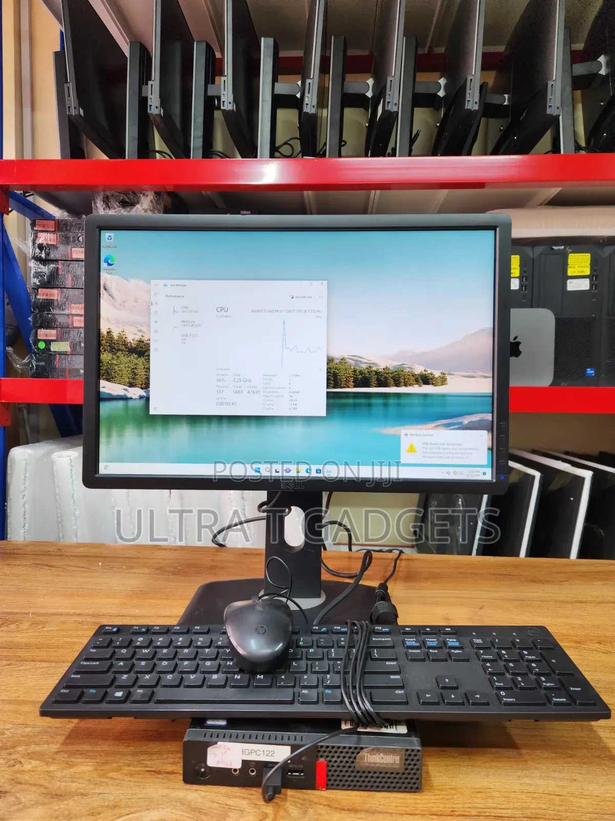 Desktop Computer Lenovo ThinkCentre M710 8GB Intel Core i5 SSD 256GB