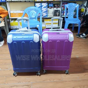 Large Fiber Suitcase