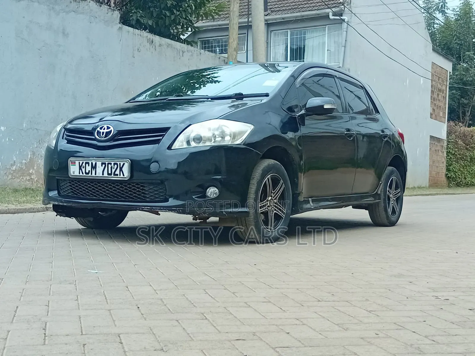 Toyota Auris 2010 Black