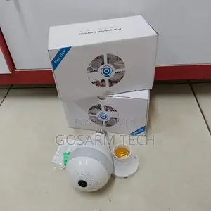 V380 Panoramic Bulb Camera 360° WiFi CCTV Security Camera