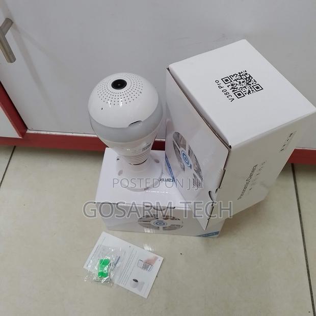 V380 Panoramic Bulb Camera – WiFi Security CCTV