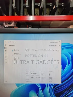 Desktop Computer HP EliteDesk 705 8GB AMD Ryzen 5 SSD 256GB