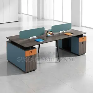 Office Workstation; 4-Way Open Workstation