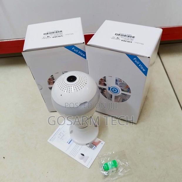 V380 Panoramic Smart Bulb Camera 360° HD With Two-Way Audio