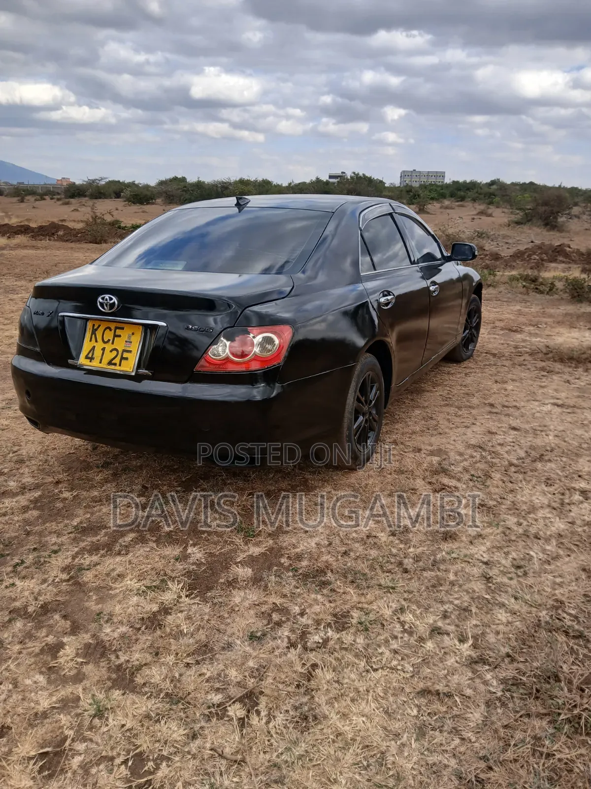 Toyota Mark X 2008 Black