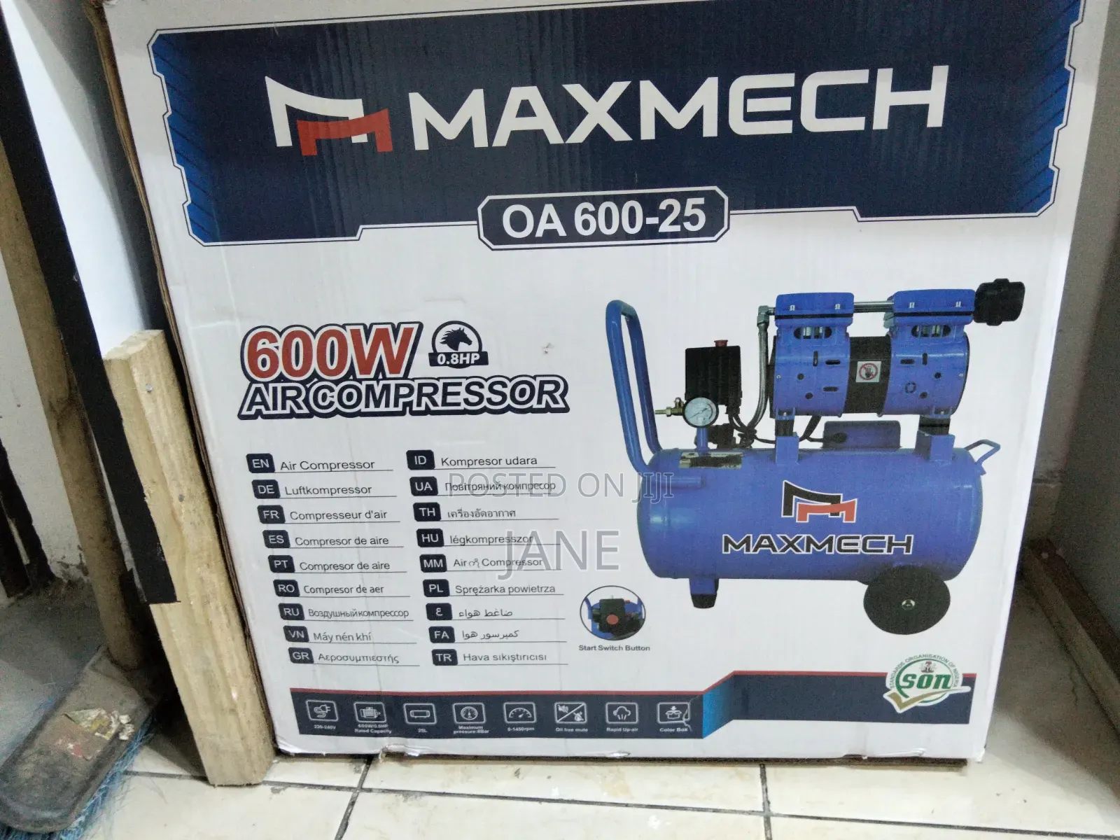 Maxmech Air Compressor 25litres
