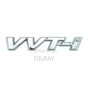 Toyota Vitz VVT-i Logo Emblem Badge