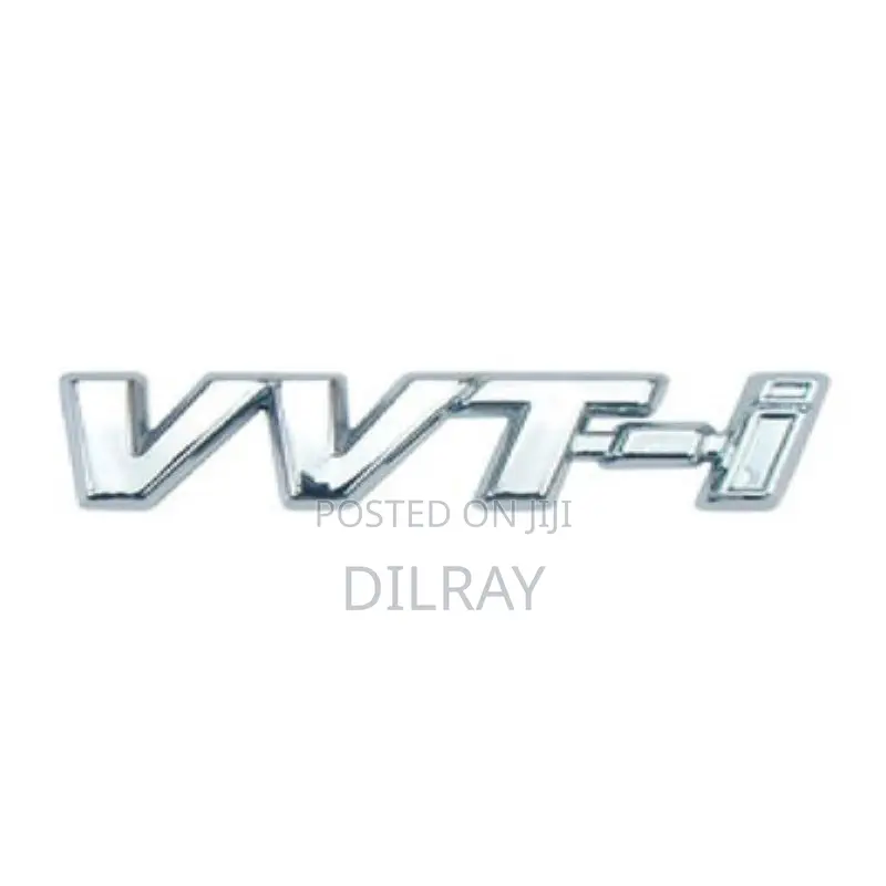 Toyota Vitz VVT-i Logo Emblem Badge