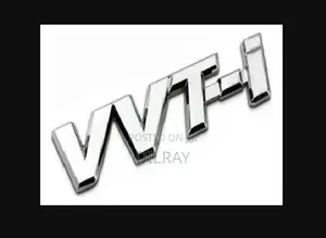 Toyota Vitz VVT-i Logo Emblem Badge